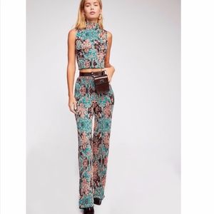 Free People I Dream of Jacquard Pants ONLY